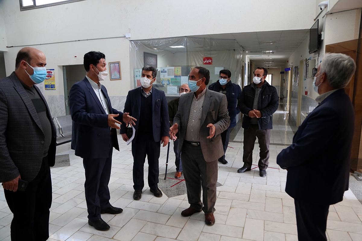 بازدید سرپرست دانشگاه از مراکز بهداشتی و درمانی شهرستان راز و جرگلان